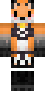 Скин Minecraft «NesteKorre» — вид спереди