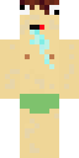 Скин Minecraft «NoTPippo» — вид спереди