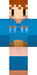Скин Minecraft «nyatume» — вид спереди