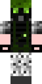 Скин Minecraft «Panzerfan» — вид спереди