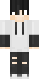 Скин Minecraft «Parkshanna» — вид спереди