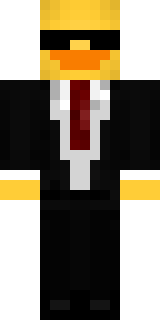 Скин Minecraft «PatoOsoPatoso» — вид спереди