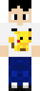 Скин Minecraft «PokeBoy27» — вид спереди