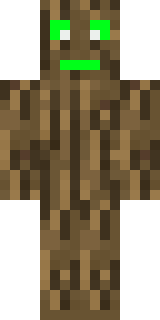 Скин Minecraft «Portions» — вид спереди