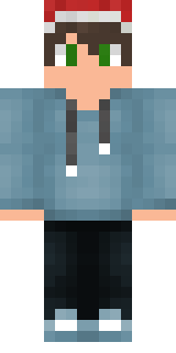 Скин Minecraft «prince19» — вид спереди