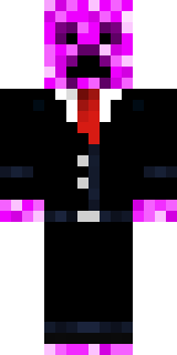 Скин Minecraft «ProXPandazzz» — вид спереди