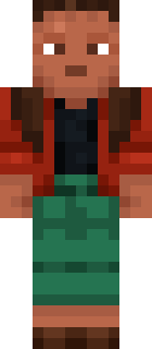 Скин Minecraft «Quiqsilver» — вид спереди