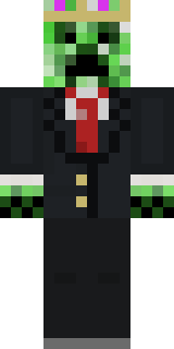 Скин Minecraft «qzMR» — вид спереди