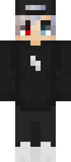 Скин Minecraft «RAFFZFF» — вид спереди