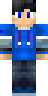Скин Minecraft «Ravor10» — вид спереди