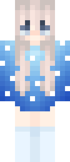 Скин Minecraft «RGB8746» — вид спереди