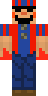 Скин Minecraft «robot826» — вид спереди
