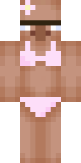 Скин Minecraft «Romandina» — вид спереди