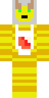 Скин Minecraft «ronnHAHAHA» — вид спереди