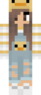 Скин Minecraft «RoselyJames» — вид спереди
