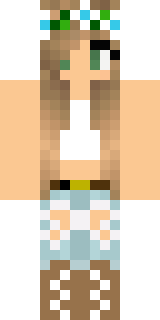 Скин Minecraft «Rosie_Wood» — вид спереди