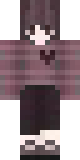 Скин Minecraft «__sadness_» — вид спереди