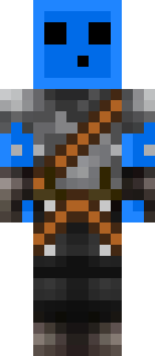 Скин Minecraft «Selemena» — вид спереди