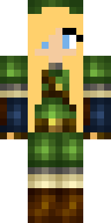 Скин Minecraft «ShadowCatGamer» — вид спереди
