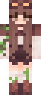 Скин Minecraft «shadowrose767» — вид спереди