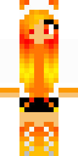Скин Minecraft «Shizzuko» — вид спереди