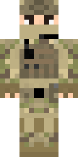 Скин Minecraft «SikosUA» — вид спереди
