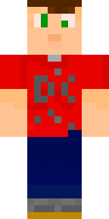 Скин Minecraft «sileter» — вид спереди