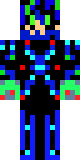 Скин Minecraft «snaker6500» — вид спереди