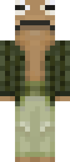 Скин Minecraft «sourbreadna» — вид спереди