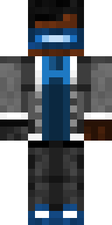 Скин Minecraft «TekkyLuke», вид спереди
