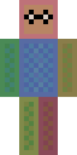 Скин Minecraft «TEKNOBOWL» — вид спереди