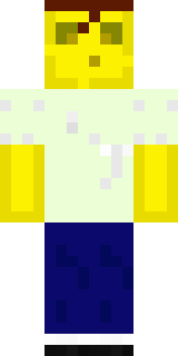 Скин Minecraft «TheIpponator» — вид спереди