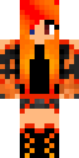 Скин Minecraft «TheKaboom16» — вид спереди
