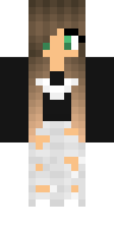 Скин Minecraft «Thelmaaa» — вид спереди