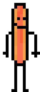 Скин Minecraft «trendybarb» — вид спереди