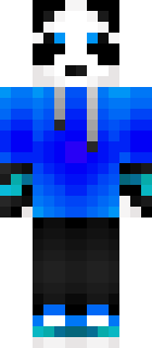 Скин Minecraft «TridentPower» — вид спереди