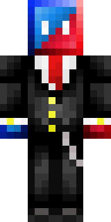 Скин Minecraft «TwystedCarma» — вид спереди