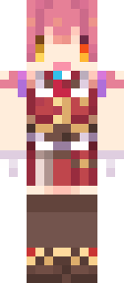 Скин Minecraft «tyamu_06» — вид спереди