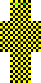 Скин Minecraft «union_target», вид спереди
