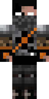 Скин Minecraft «VikkEploX» — вид спереди