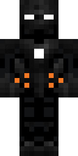 Скин Minecraft «VoidDemon» — вид спереди