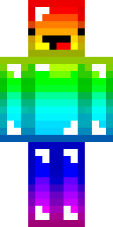 Скин Minecraft «WEEEEEYEEEEE» — вид спереди