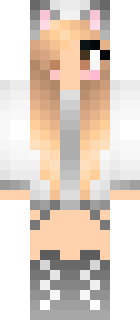 Скин Minecraft «WOLF22022» — вид спереди
