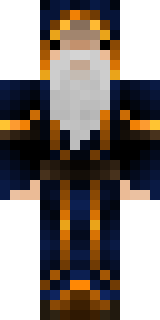 Скин Minecraft «Wortho» — вид спереди