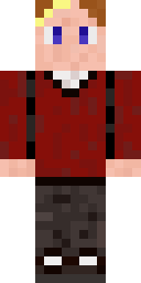 Скин Minecraft «Xansey» — вид спереди
