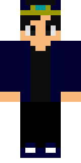 Скин Minecraft «xhaile» — вид спереди