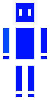 Скин Minecraft «XUPRO» — вид спереди