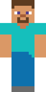 Скин Minecraft «Yeetinat0r» — вид спереди