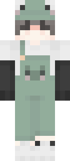 Скин Minecraft «YourWaifu» — вид спереди