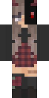 Скин Minecraft «Yunekita» — вид спереди